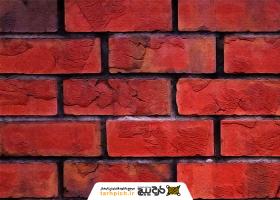 دانلود تصویر استوک تکسچر دیوار آجری قرمز برای بافت