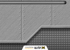 دانلود تصویر استوک تکسچر فلزی با طراحی هندسی