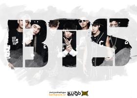 دانلود تصویر استوک آرم گروه BTS
