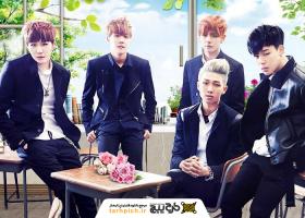 دانلود تصویر استوک گروه bts در کلاس