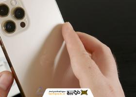 دانلود تصویر استوک گوشی آیفون 12 پرومکس گلد
