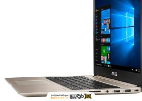 دانلود تصویر استوک لپ تاپ ایسوس vivobook نقره ای