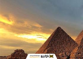 دانلود تصویر استوک اهرام ثلاثه مصر