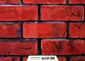 دانلود تصویر استوک تکسچر دیوار آجری قرمز برای بافت