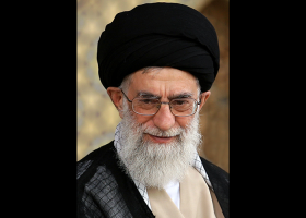 دانلود عکس پرتره آیت الله خامنه ای از نمای نزدیک