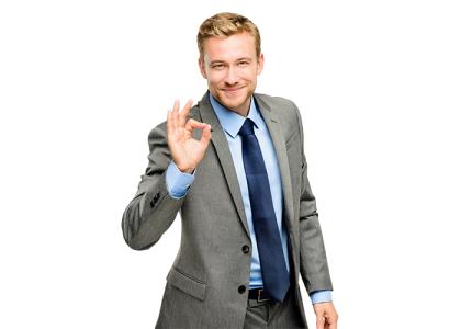 دانلود عکس دوربری شده آقا با کروات و کت و علامت دقیقا