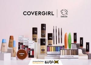 دانلود تصویر استوک لوازم آرایش وگان برند COVERGIRL