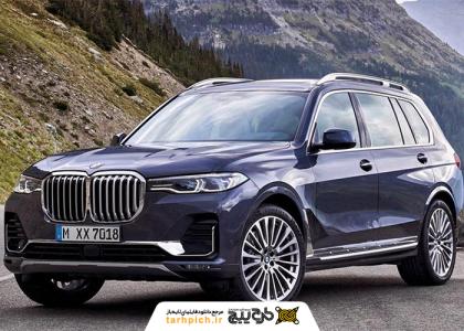 دانلود تصویر استوک ماشین BMW مشکی شاسی بلند