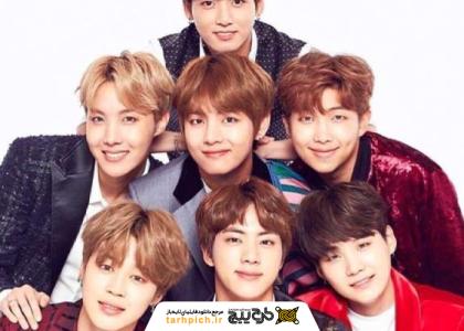 دانلود تصویر استوک شاد گروه bts