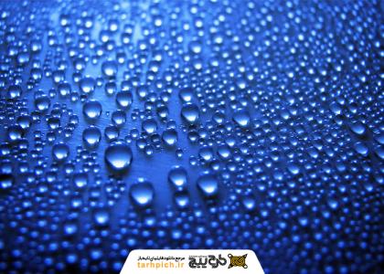 دانلود تصویر استوک تکسچر قطرات آب روی شیشه