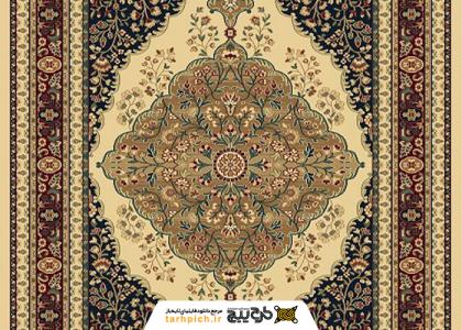 دانلود تصویر استوک تکسچر فرش فانتزی از نمای نزدیک