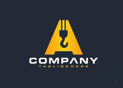 لوگو برای حرف آ با علامت سوال برعکس