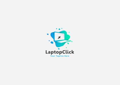 لوگو گیم نت آماده با طرح لپ تاپ