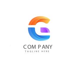 دانلود لوگو انگلیسی حرف G با فرمت فانتزی و رنگی