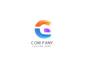 دانلود لوگو انگلیسی حرف G با فرمت فانتزی و رنگی