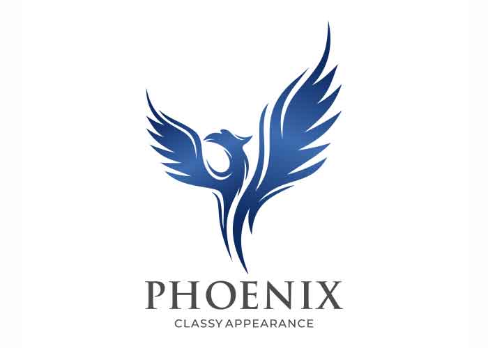 دانلود طرح لوگو عقاب با بال های کوچک