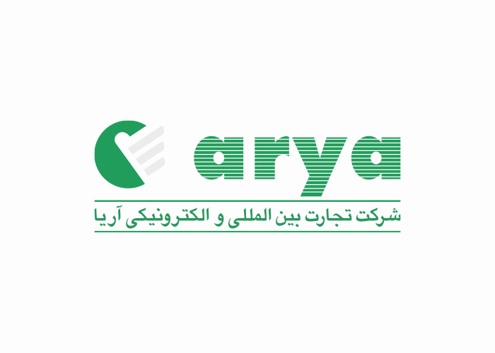 دانلود لوگو شرکت الکترونیکی آریا