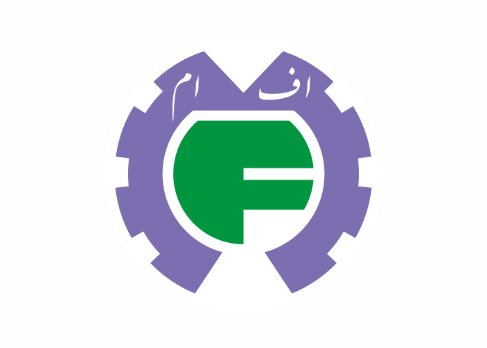 دانلود لوگو کارخانه شرکت صنعتی اف ام