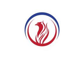 دانلود طرح لوگو شاهین در میان دایره