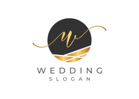 دانلود لوگو ساده سالن آرایشی زنانه طلایی درون دایره مشکی